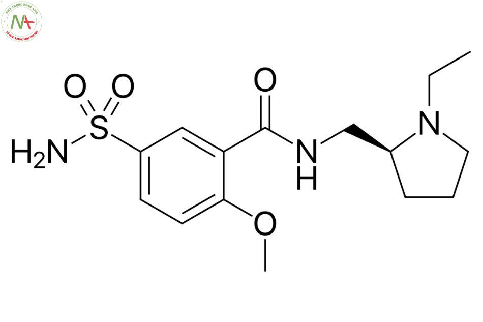 Cấu trúc phân tử Levosulpirid 