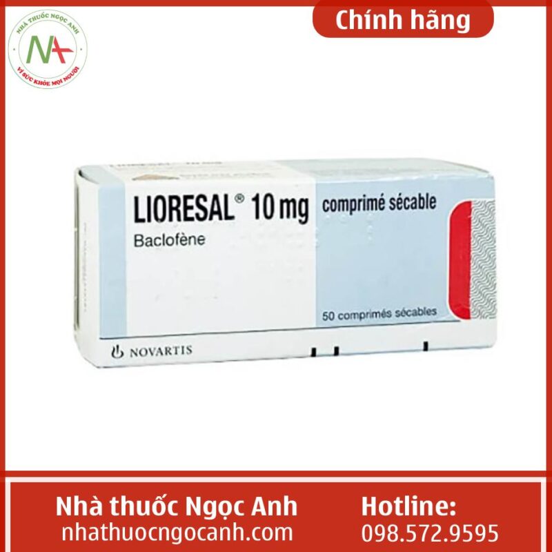 Thuốc Lioresal 10mg Là Thuốc Gì Tác Dụng Gì Giá Bao Nhiêu Mua ở đâu