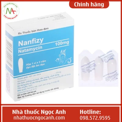 Hộp thuốc Nanfizy 100mg