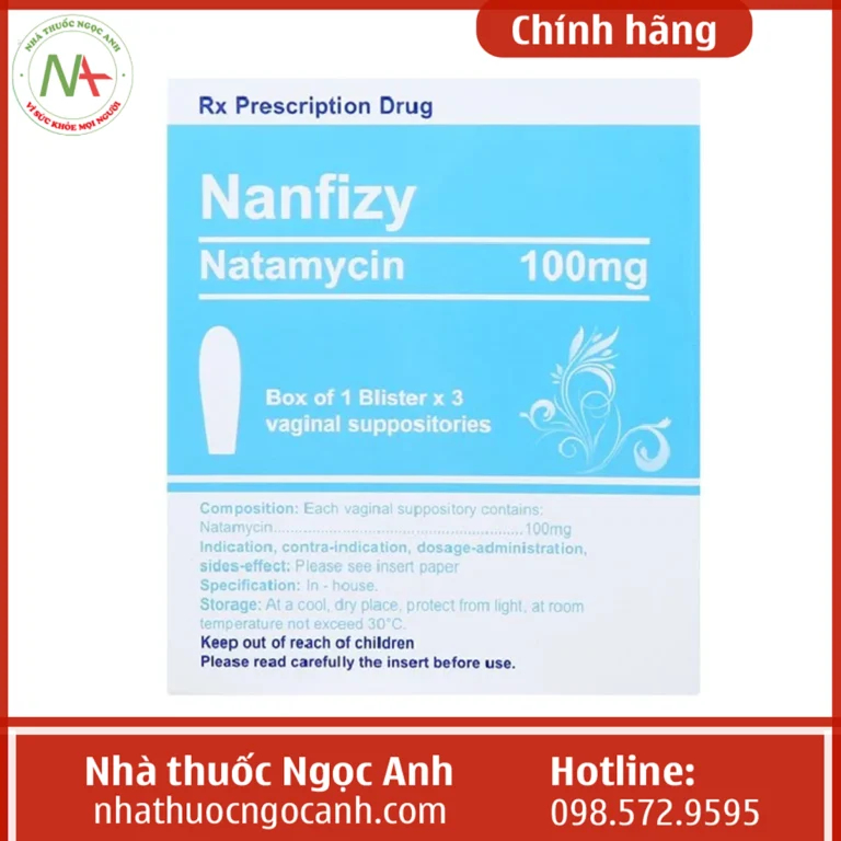 Hộp thuốc Nanfizy 100mg