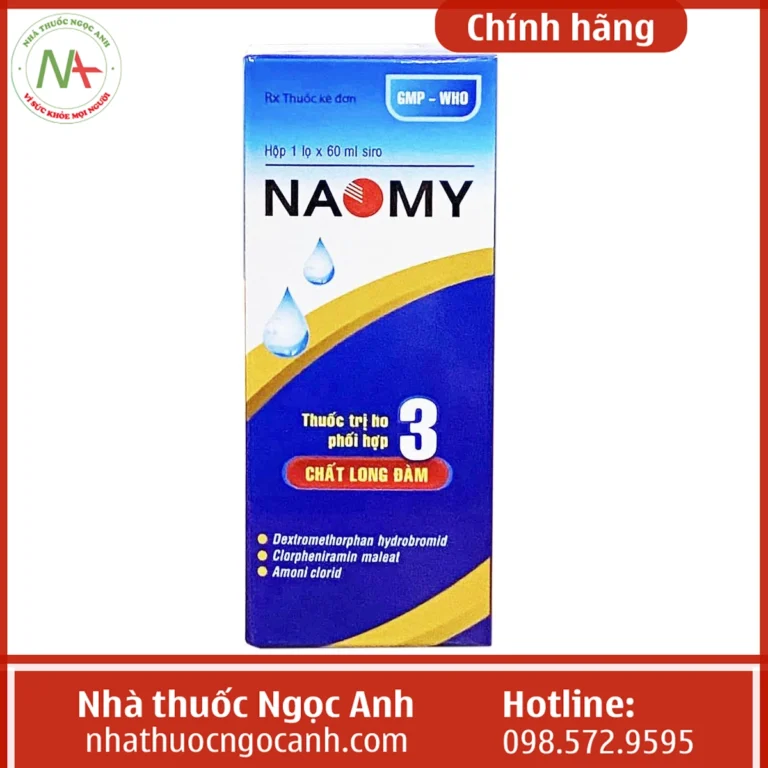 Hộp thuốc Naomy Siro 120ml