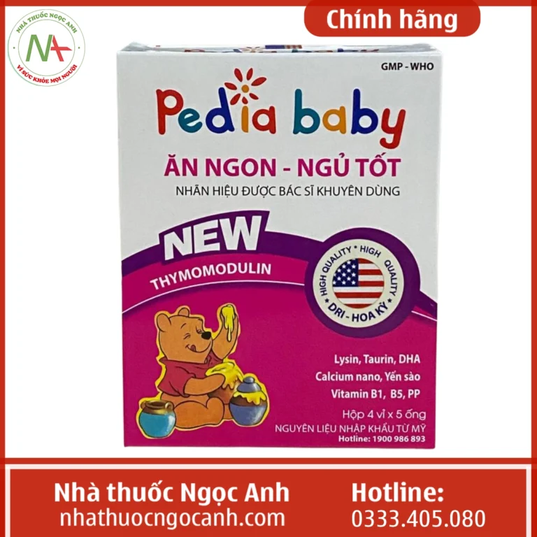 Hộp Pedia Baby Ăn Ngon – Ngủ Tốt