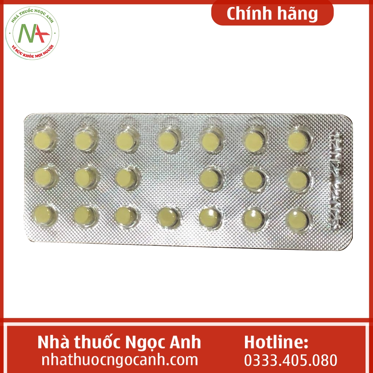 Vỉ thuốc Presdilon 0,5mg