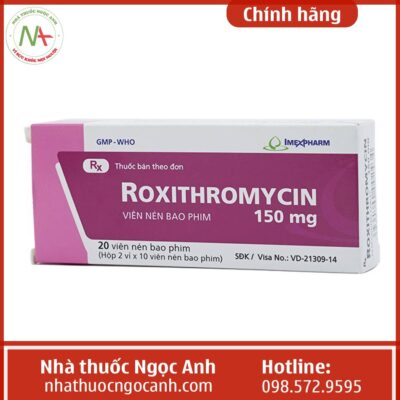 Roxithromycin 150mg Imexpharm
