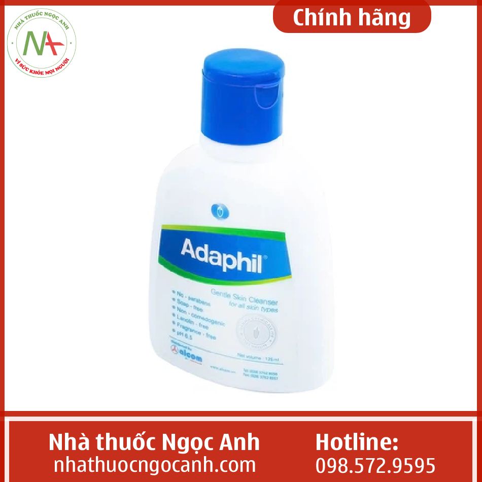 Sữa rửa mặt Adaphil 125ml