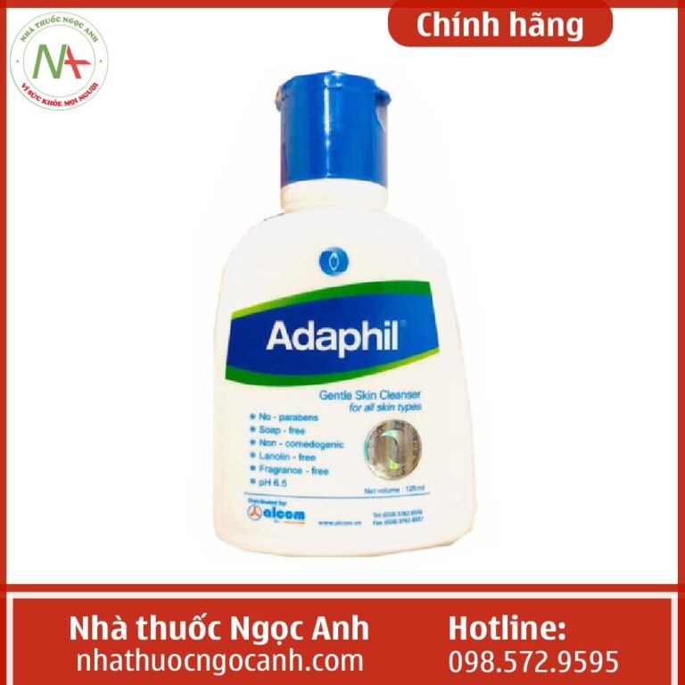 Sữa rửa mặt Adaphil 125ml