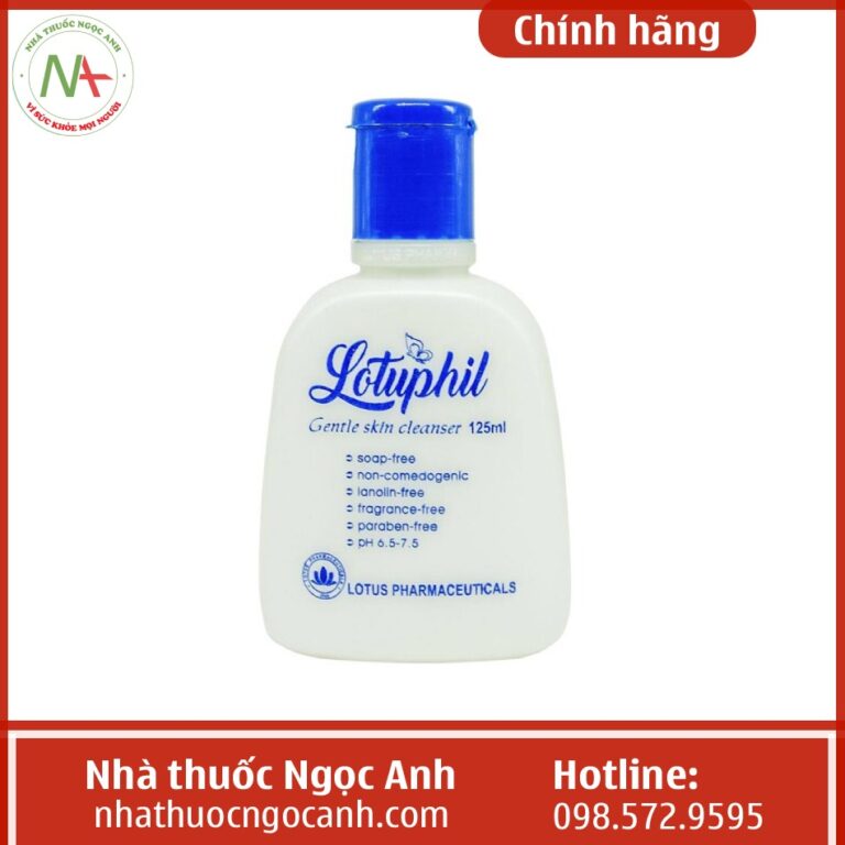 Sữa rửa mặt Lotuphil 125ml