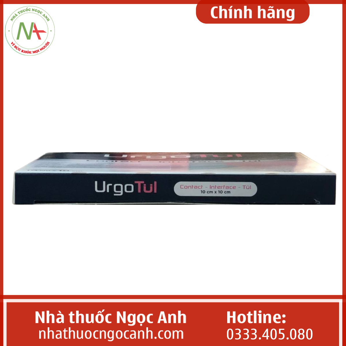 Hộp Urgotul 10cm x 10cm