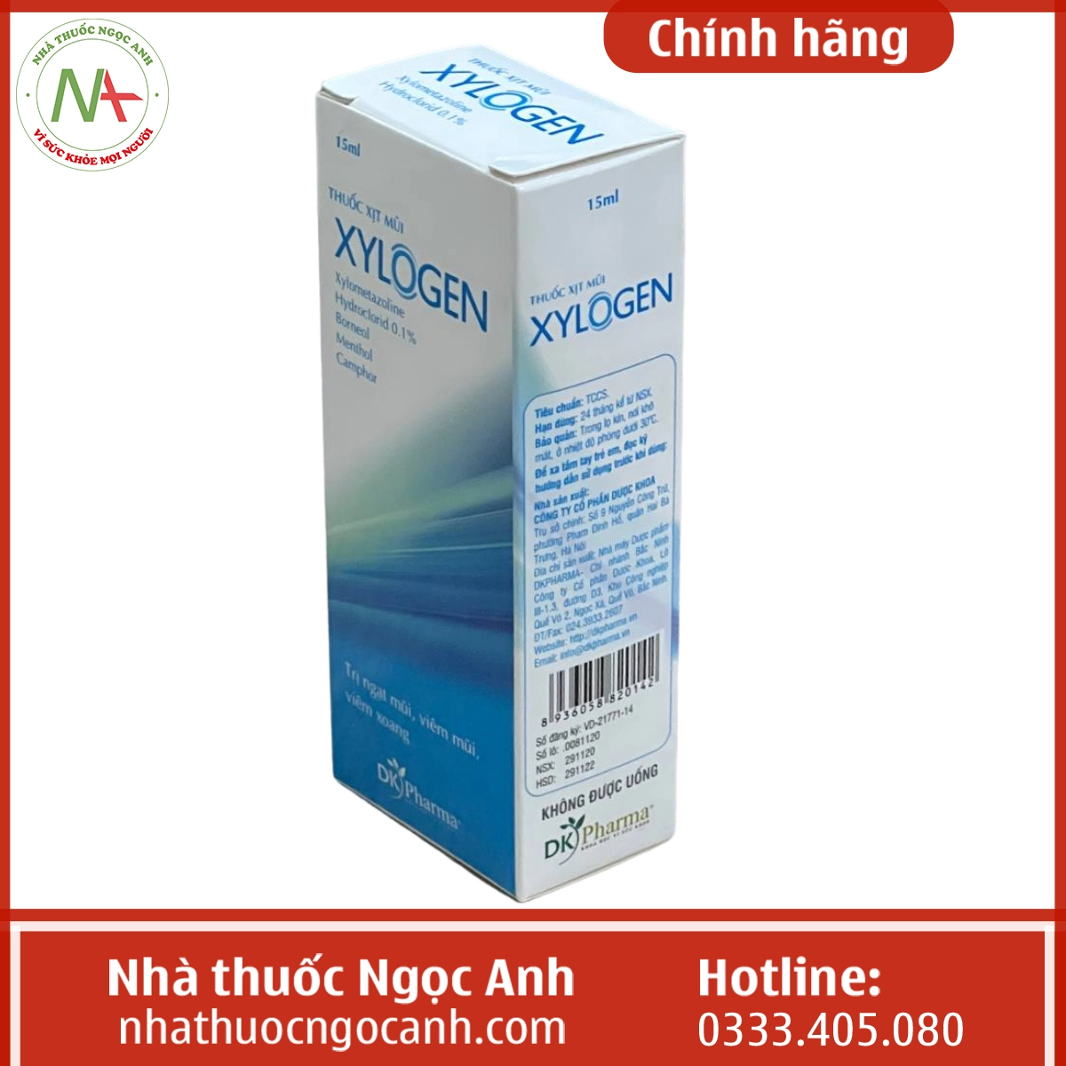 Hộp thuốc Xylogen