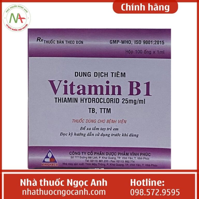 avt vitamin B1 25mg vinphaco