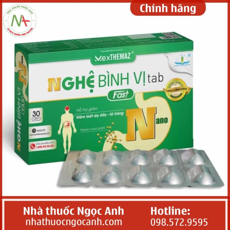 Nghệ Bình Vị Tab Fast Nano