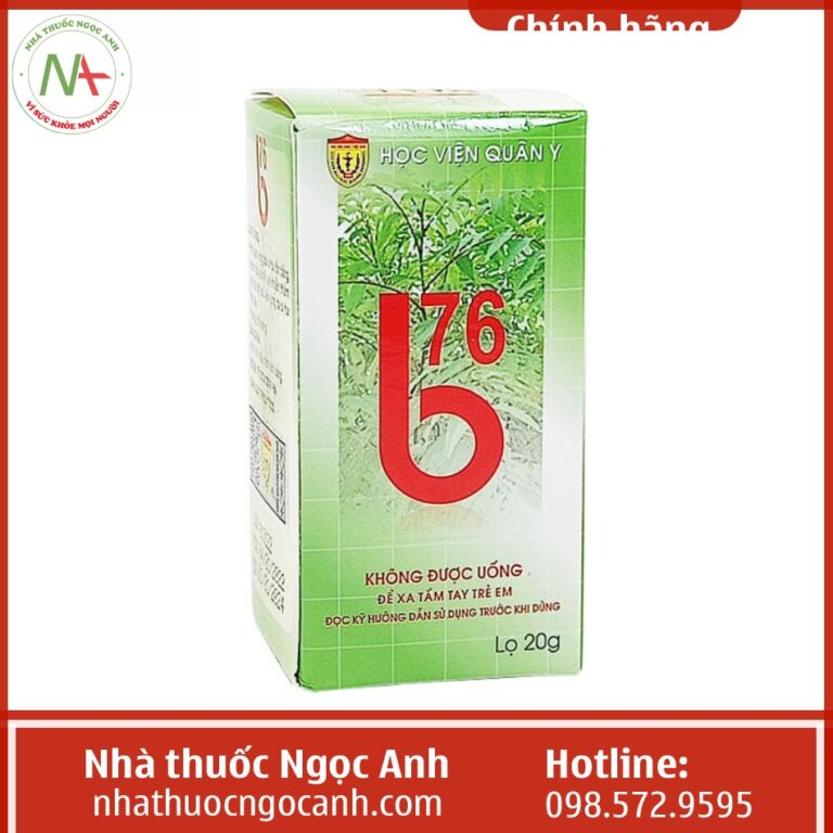 Thuốc Bỏng B76 Học Viện Quân Y