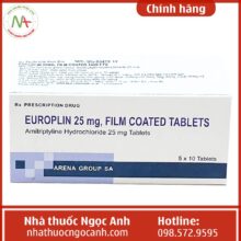 Tác dụng của thuốc Europlin 25mg