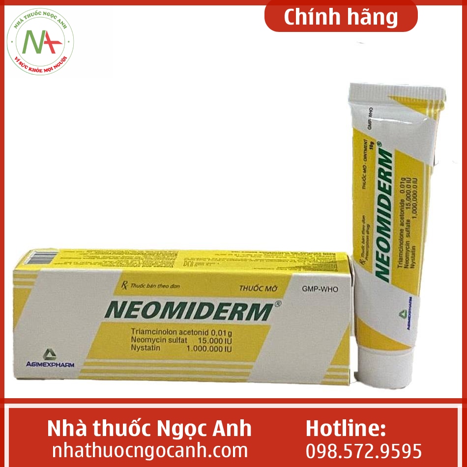 Hình ảnh thuốc Neomiderm