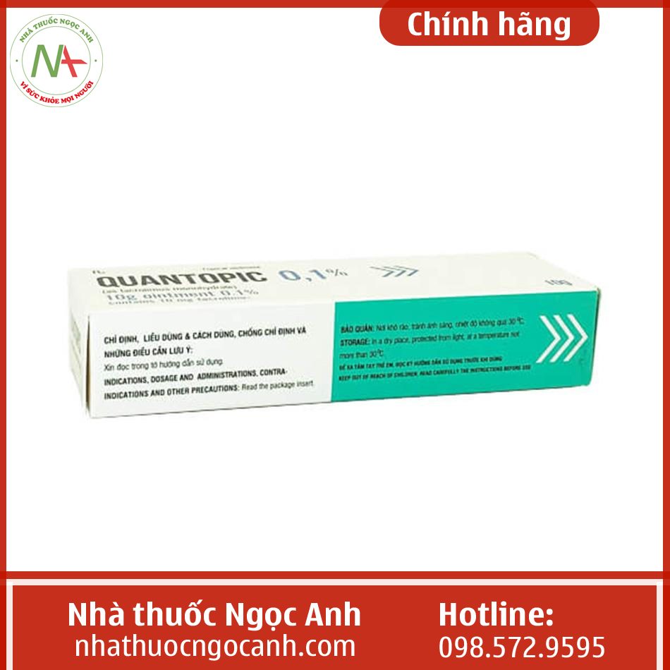 Thuốc Quantopic 0,1%