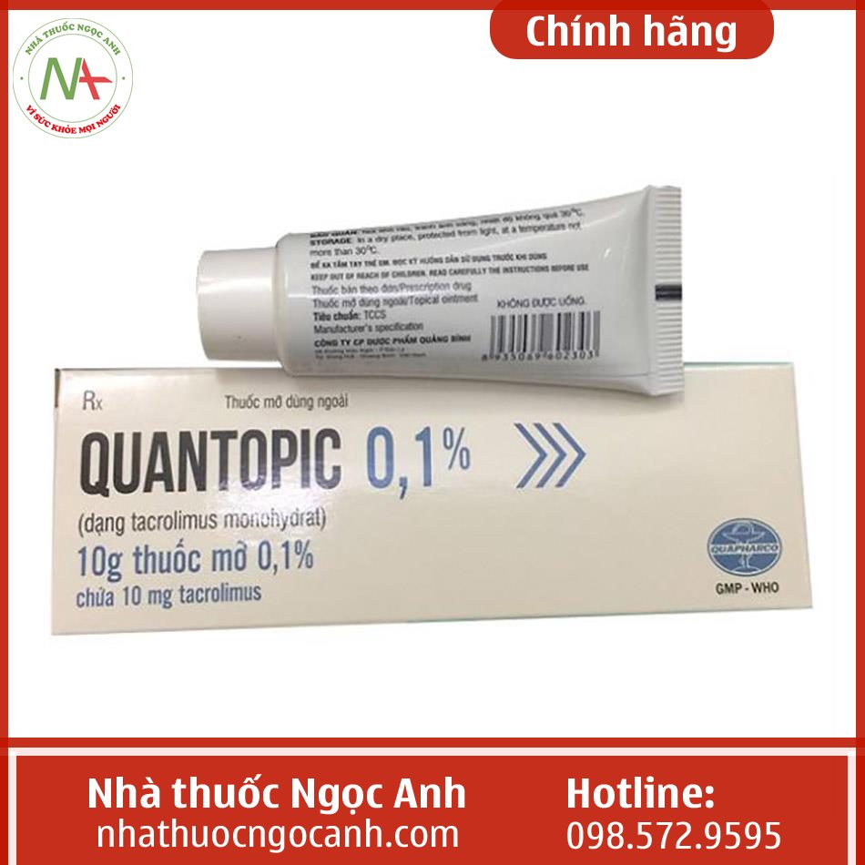 Thuốc Quantopic 0,1%