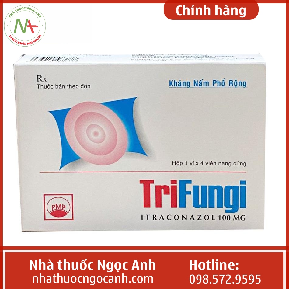 Thuốc Trifungi 100mg có tác dụng gì?