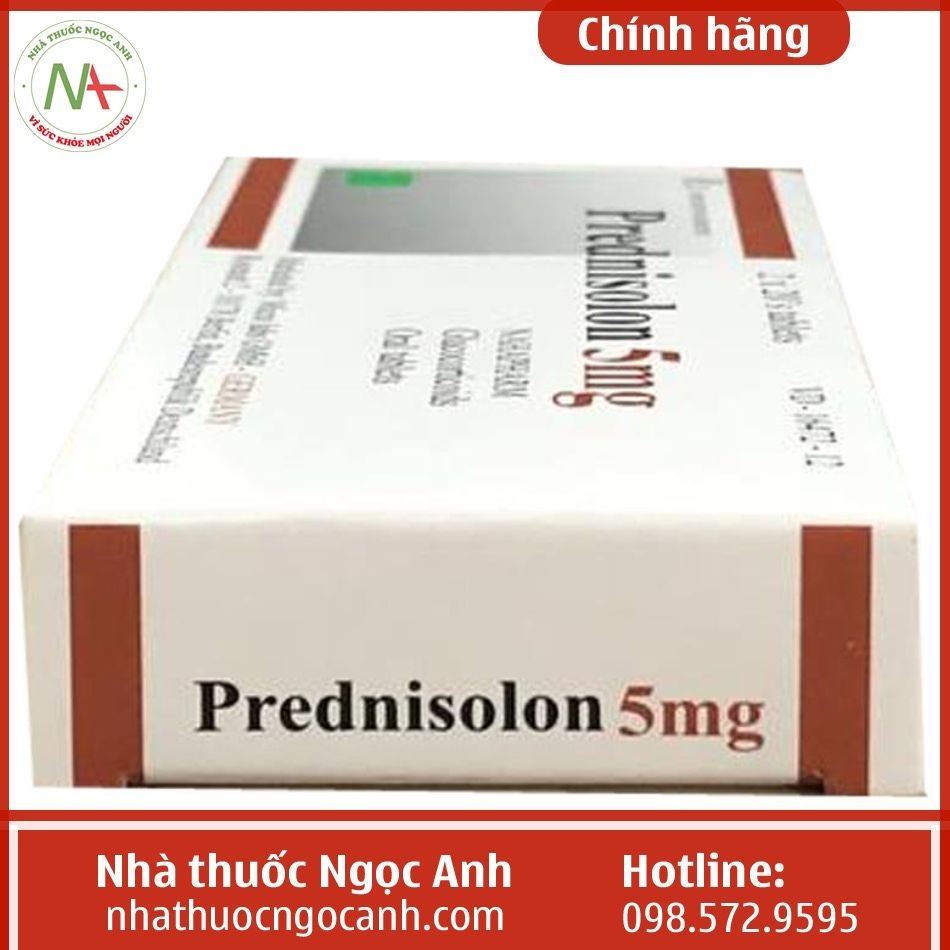 Thuốc Prednisolon 5mg Nam Hà là gì, giá bao nhiêu, mua ở đâu