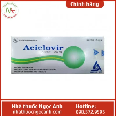 Aciclovir 200 mg Meyer