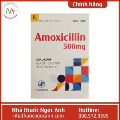 Amoxicilin 500 Pharbaco