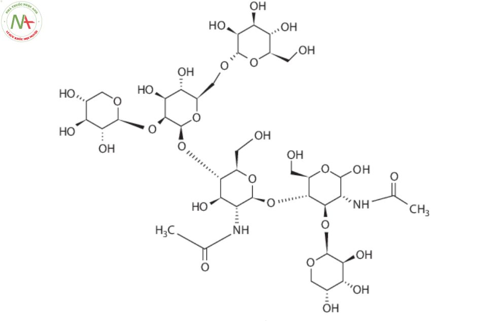 Cấu trúc phân tử Bromelain 