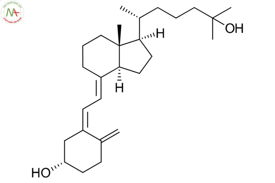 Cấu trúc phân tử Calcifediol 