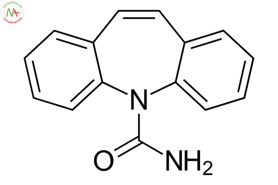 Cấu trúc phân tử Carbamazepin 