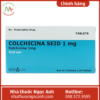 Colchicina Seid 1mg Tablet