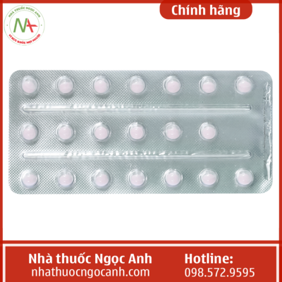 Vỉ thuốc Colchicina Seid 1mg Tablet