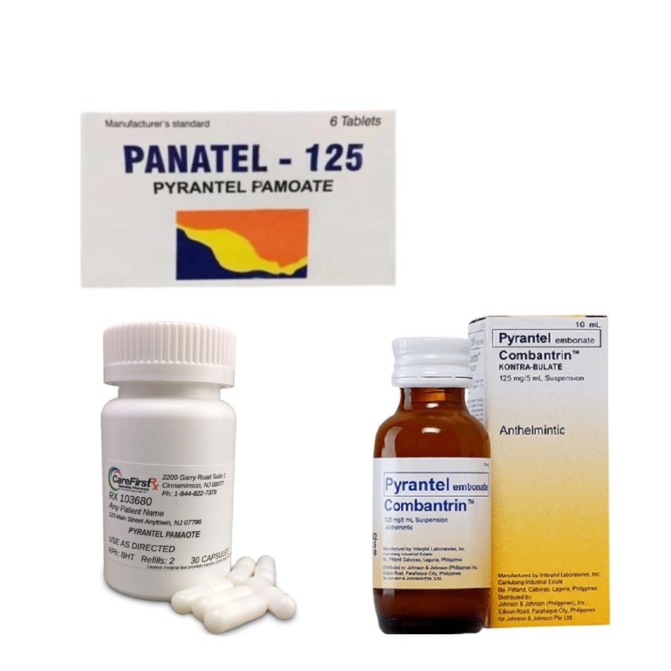 Dạng bào chế Pyrantel Pamoate