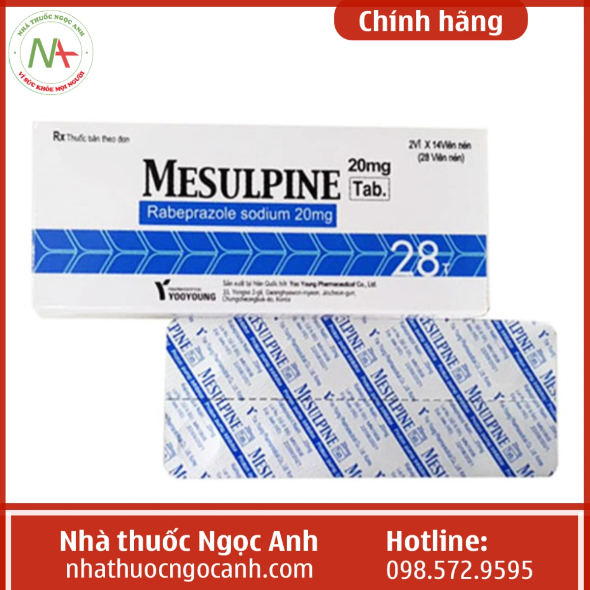 Mesulpine Tab. 20mg