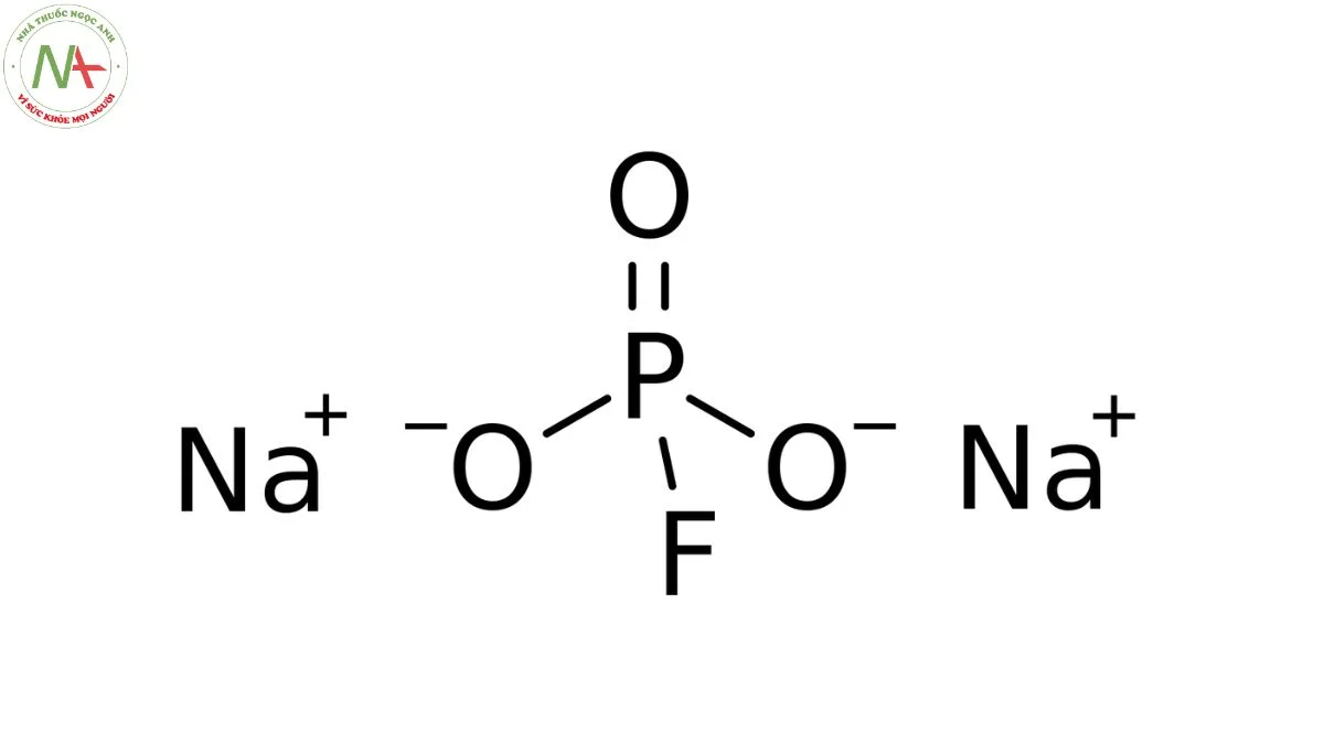 Cấu trúc phân tử Natri Monofluoro Phosphat