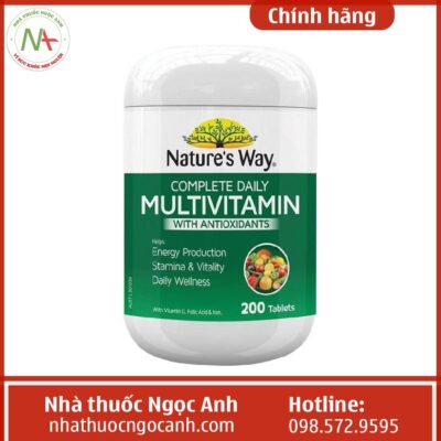 Nature’s Way Complete Daily Multivitamin with Antioxidants (1)