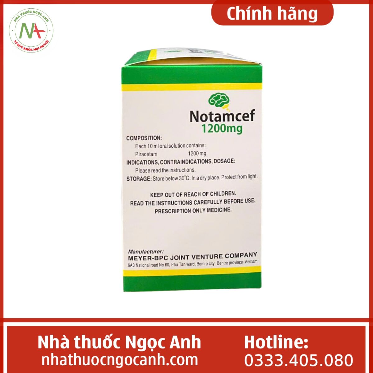 Notamcef 1200mg