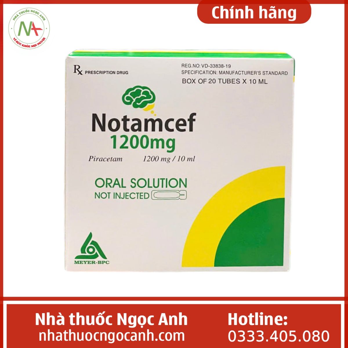 Notamcef 1200mg