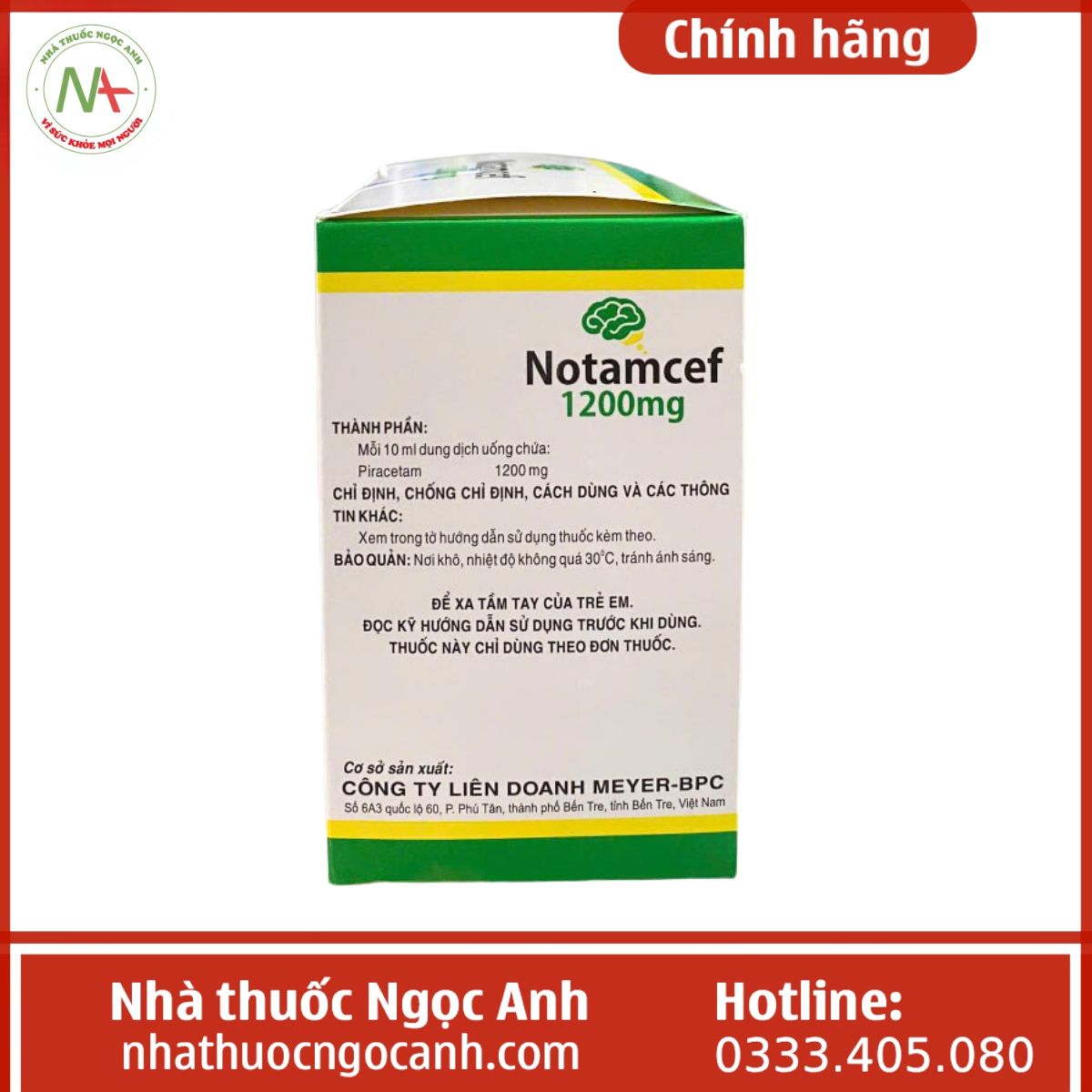 Notamcef 1200mg