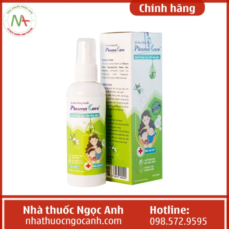 Xịt da chống muỗi PlasmaKare