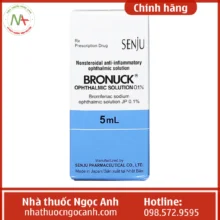 Thuốc nhỏ mắt Bronuck Ophthalmic Solution 0.1%