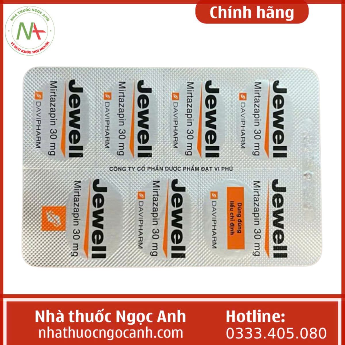 thuốc Jewell 30mg