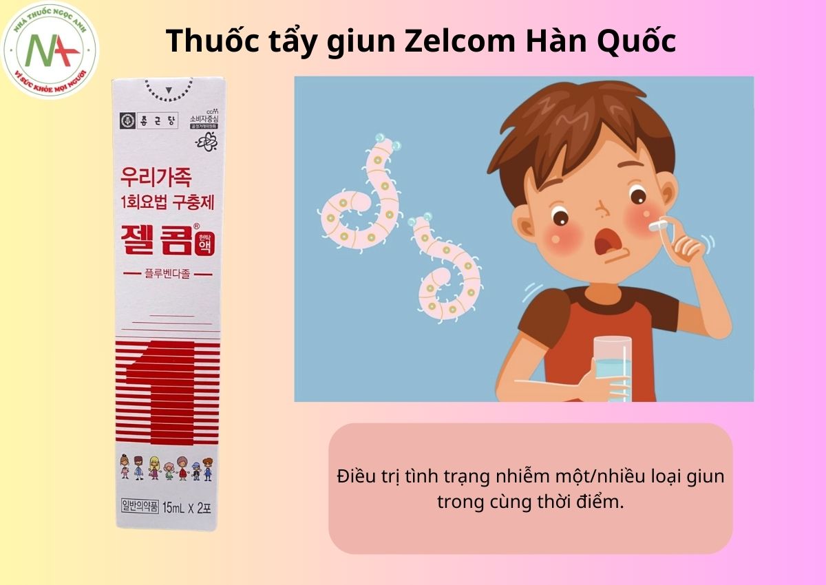 Tẩy Giun Zelcom Hàn Quốc 3 tay-giun-zelcom-han-quoc