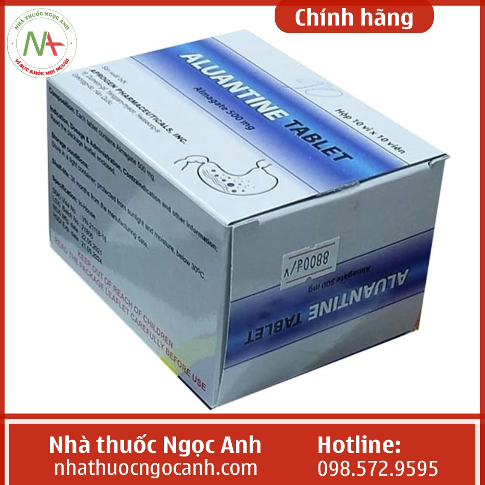 Thuốc Aluantine Tablet 500mg