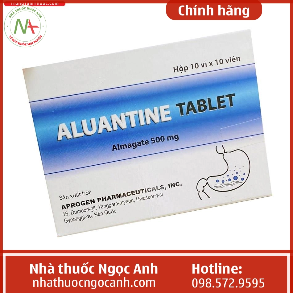 Thuốc Aluantine Tablet 500mg