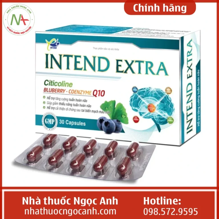 Uống bổ não Intend Extra