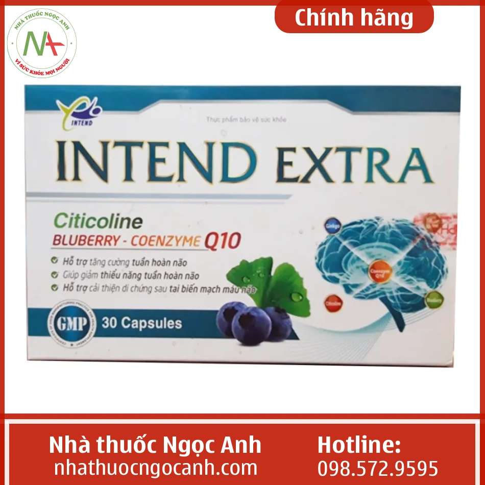 Uống bổ não Intend Extra