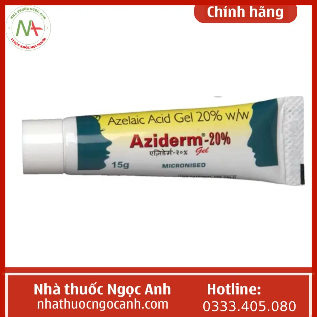 Aziderm-20% Gel