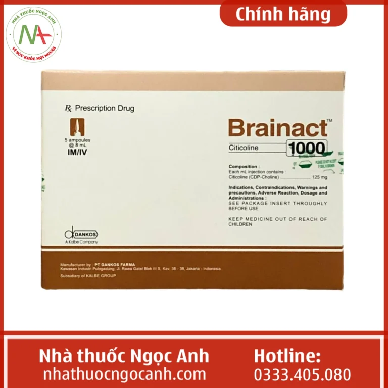 Brainact 1000 (dạng tiêm)