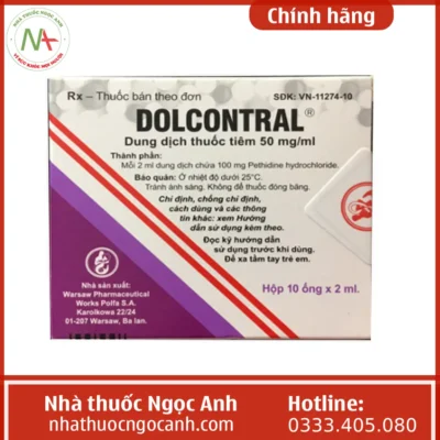 Dolcontral 50mg-ml