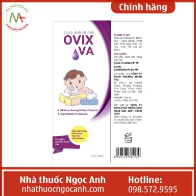 Dung dịch xịt mũi OVIX VA (1)