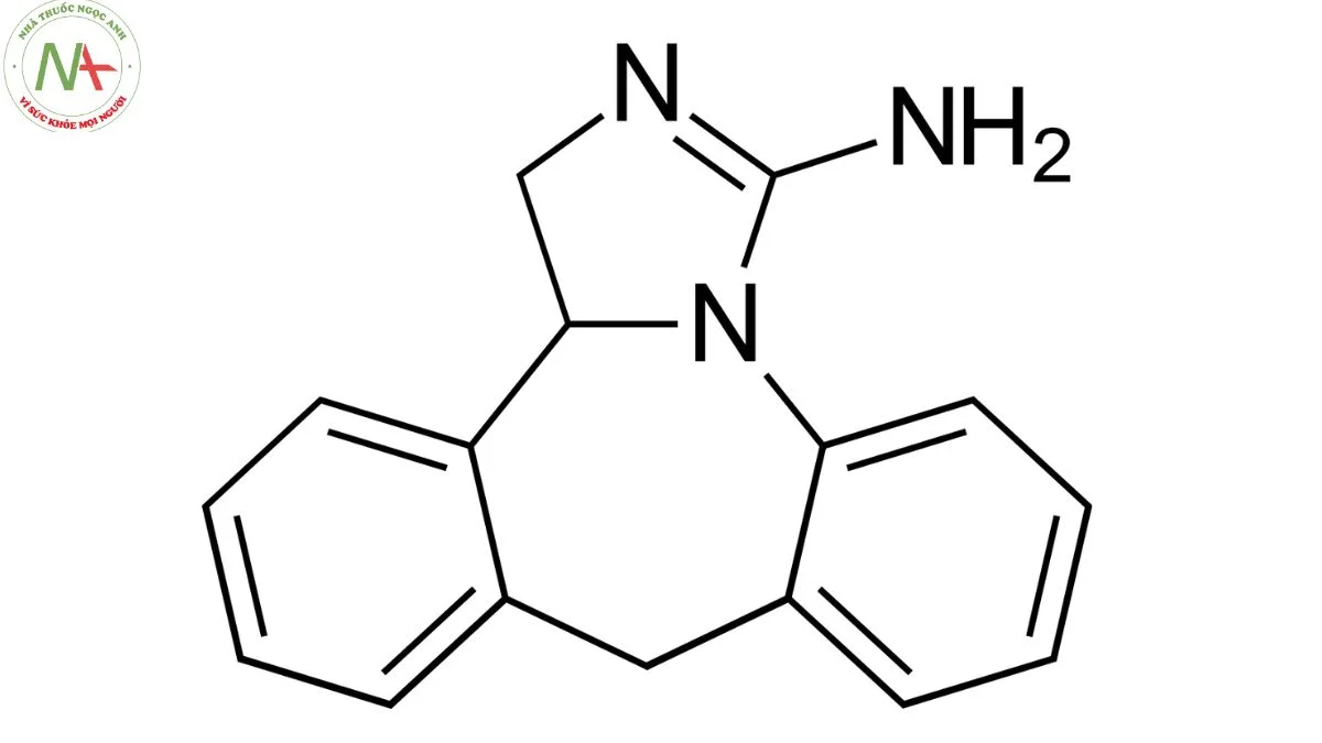 Cấu trúc hóa học Epinastine