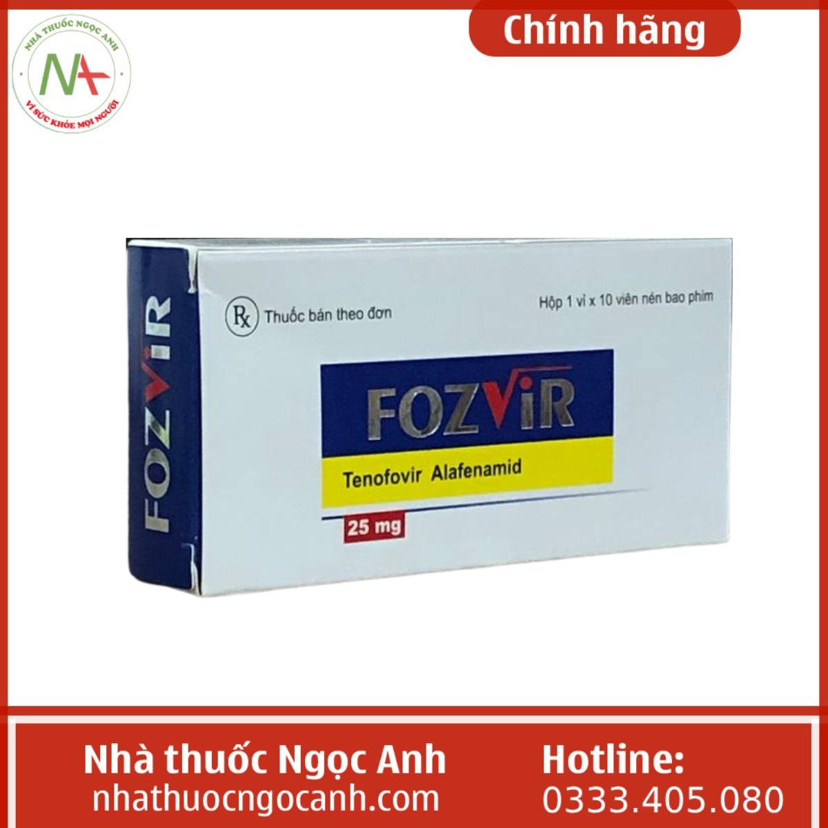 Fozvir 25mg